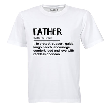 Father - Verb - Adults - T-Shirt