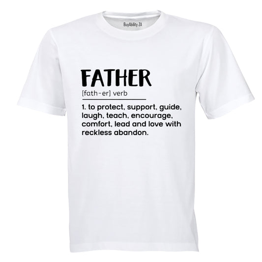 Father - Verb - Adults - T-Shirt