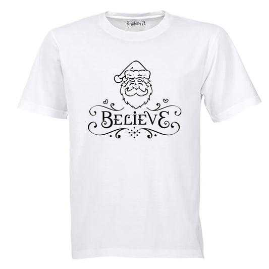 Father Christmas - Believe - Kids T-Shirt
