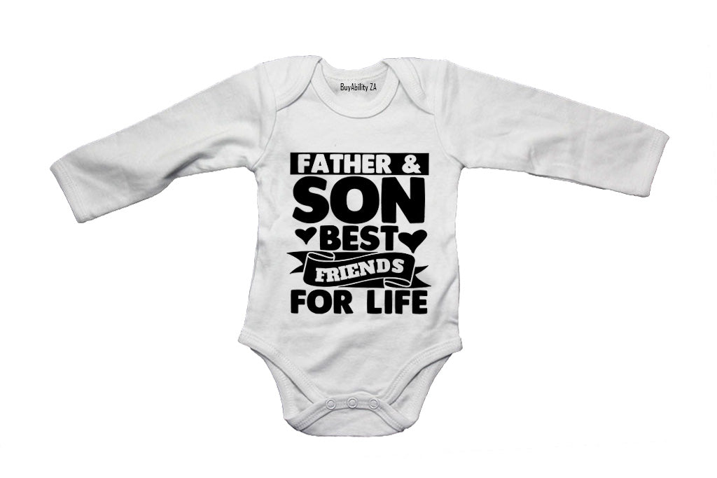 Father & Son - Friends For Life - Baby Grow