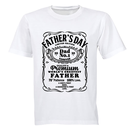 Father's Day - Premium - Adults - T-Shirt - BuyAbility South Africa