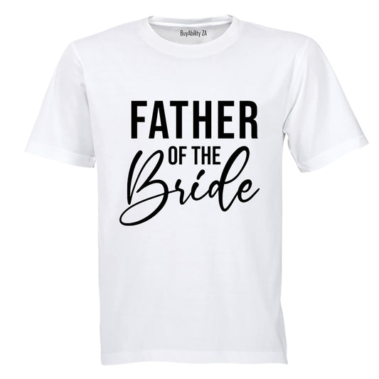 Father of The Bride - Adults - T-Shirt