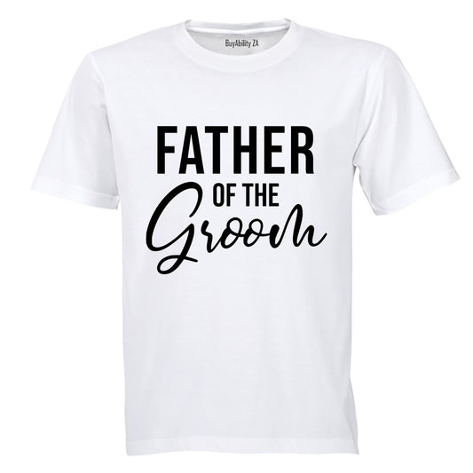 Father of The Groom - Adults - T-Shirt