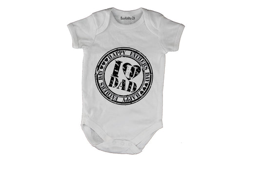 Fathers Day - I Love You DAD - Baby Grow
