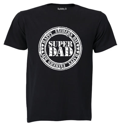 Fathers Day - Super DAD - Adults - T-Shirt - BuyAbility