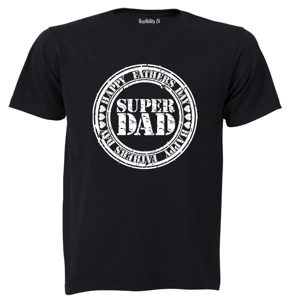 Fathers Day - Super DAD - Adults - T-Shirt