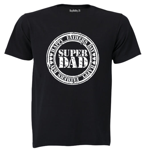 Fathers Day - Super DAD - Adults - T-Shirt
