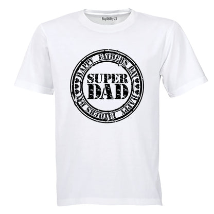 Fathers Day - Super DAD - Adults - T-Shirt - BuyAbility