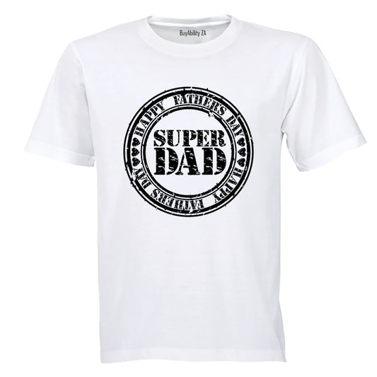 Fathers Day - Super DAD - Adults - T-Shirt