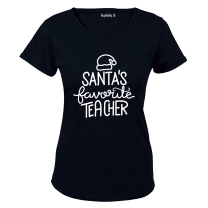 Favorite Teacher - Christmas - Ladies - T-Shirt