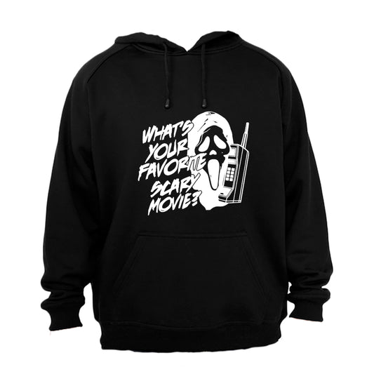 Favorite Scary Movie - Hoodie - BuyAbility South Africa