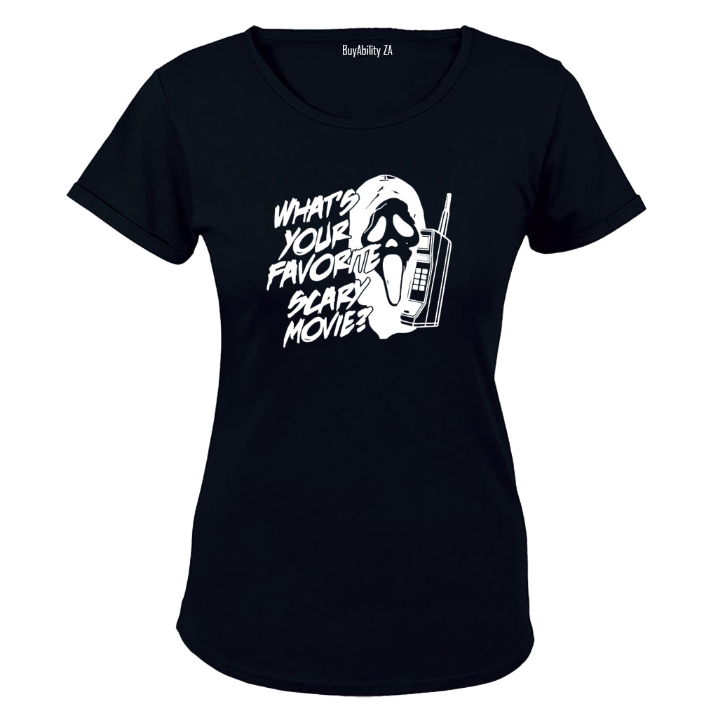 Favorite Scary Movie - Ladies - T-Shirt