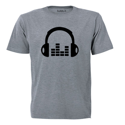 Feel The Beat - Headphones - Adults - T-Shirt