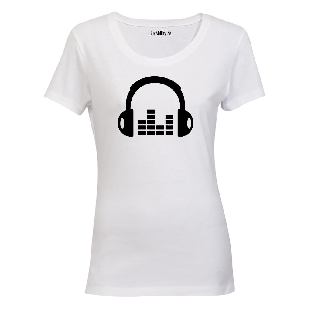 Feel The Beat - Headphones - Ladies - T-Shirt