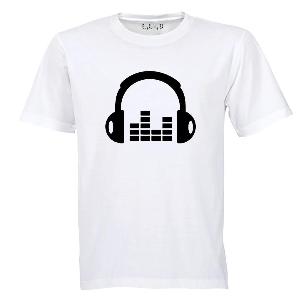 Feel The Beat - Headphones - Adults - T-Shirt