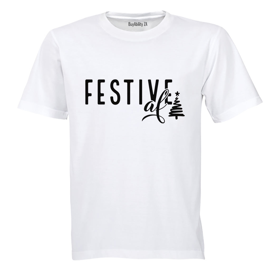 Festive - Christmas Tree - Adults - T-Shirt