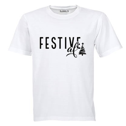 Festive - Christmas Tree - Adults - T-Shirt