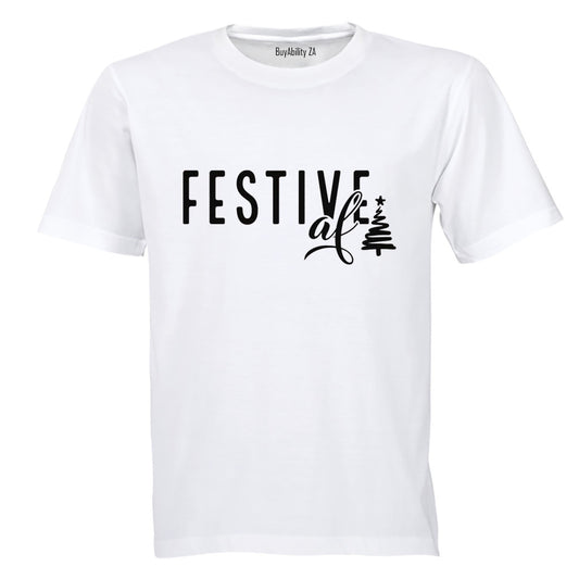 Festive - Christmas Tree - Adults - T-Shirt