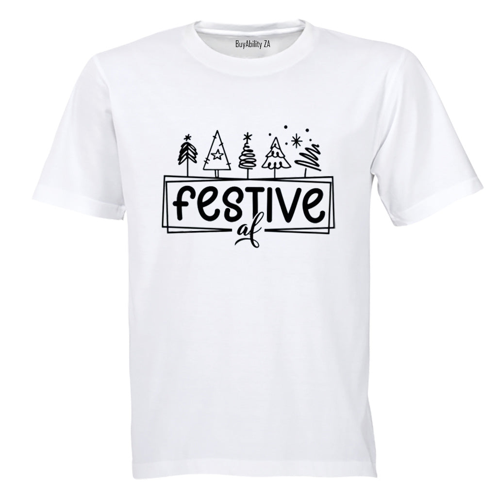 Festive - Christmas TREES - Adults - T-Shirt