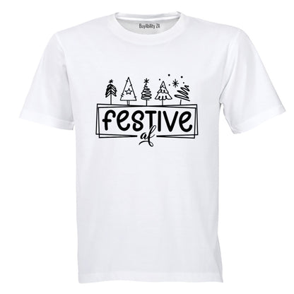 Festive - Christmas TREES - Adults - T-Shirt