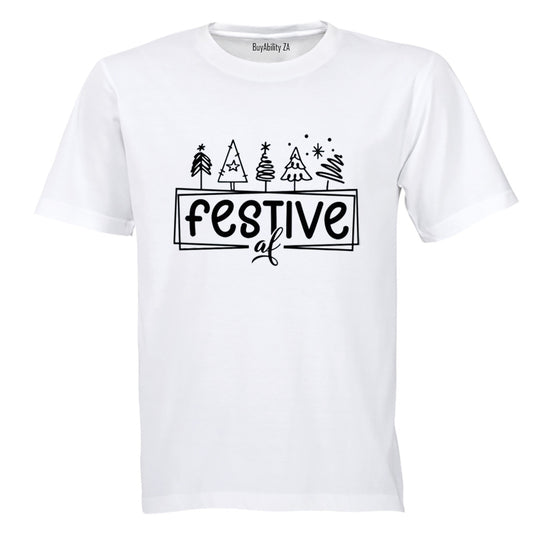 Festive - Christmas TREES - Adults - T-Shirt