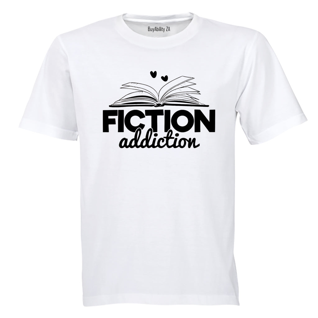 Fiction Addiction - Kids T-Shirt - BuyAbility South Africa