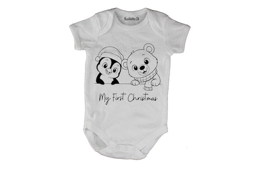 First Christmas - Friends - Baby Grow - BuyAbility South Africa