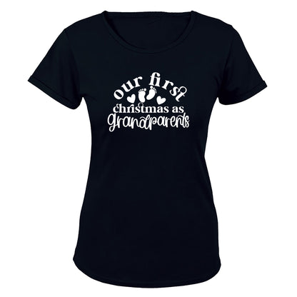 First Christmas as Grandparents - Ladies - T-Shirt - BuyAbility South Africa