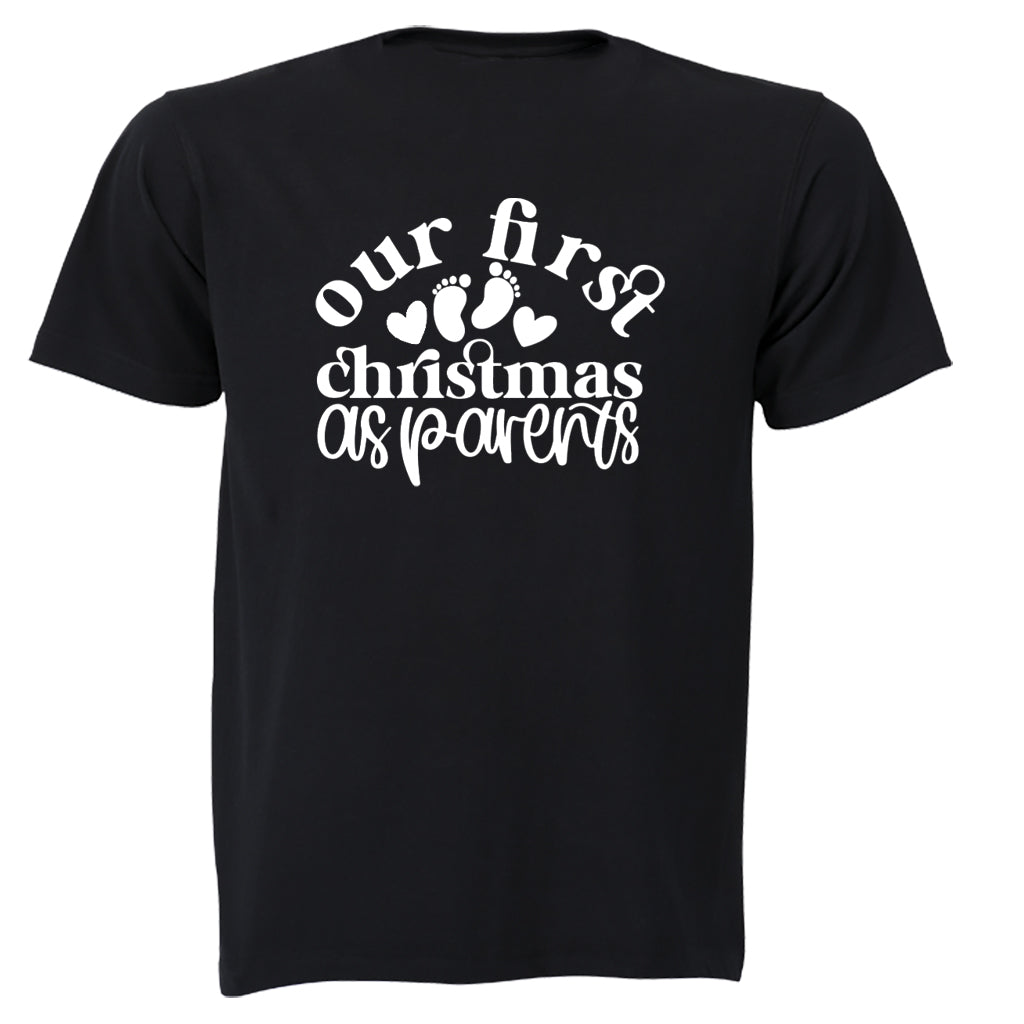 First Christmas as Parents - Adults - T-Shirt - BuyAbility South Africa