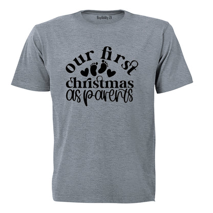 First Christmas as Parents - Adults - T-Shirt