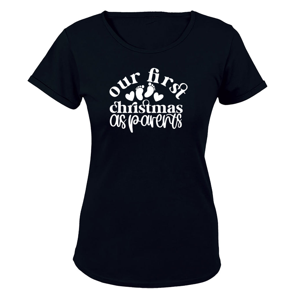 First Christmas as Parents - Ladies - T-Shirt - BuyAbility South Africa