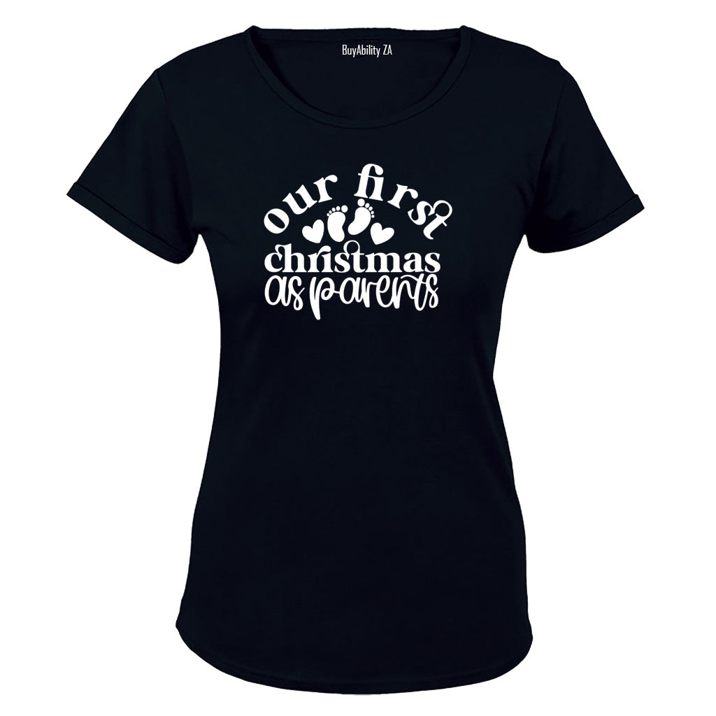 First Christmas as Parents - Ladies - T-Shirt