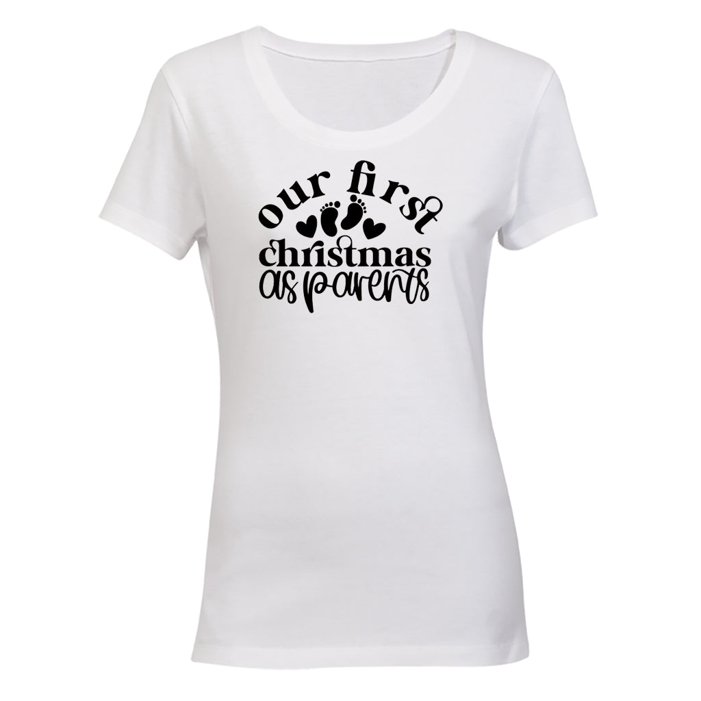 First Christmas as Parents - Ladies - T-Shirt - BuyAbility South Africa