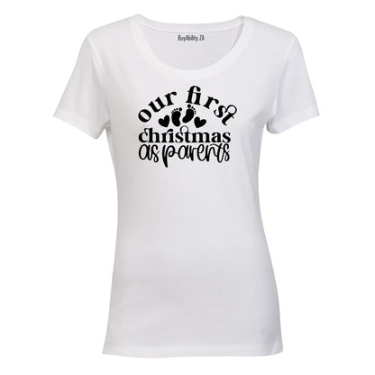First Christmas as Parents - Ladies - T-Shirt