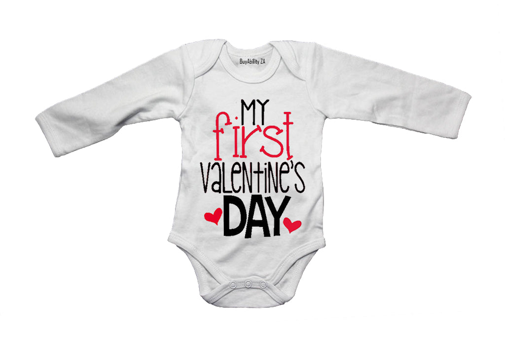 My First Valentine's Day - Baby Grow