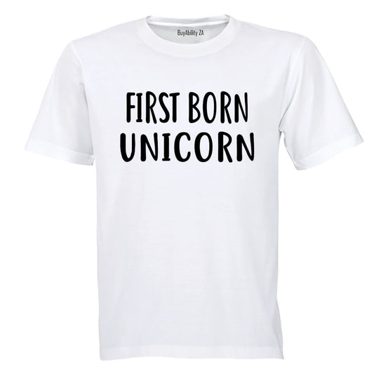 First Born Unicorn - Kids T-Shirt