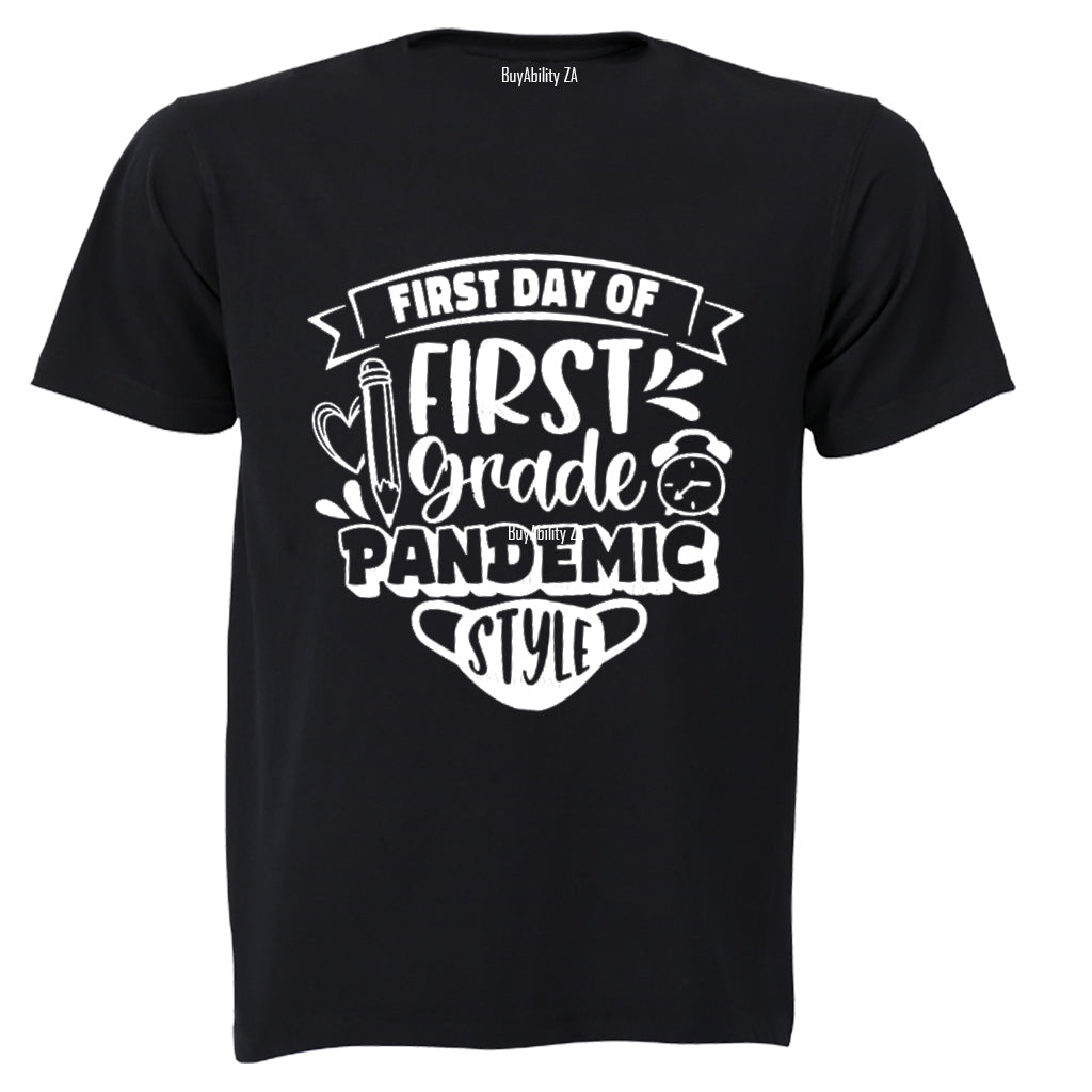 First Grade - Pandemic Style - Kids T-Shirt