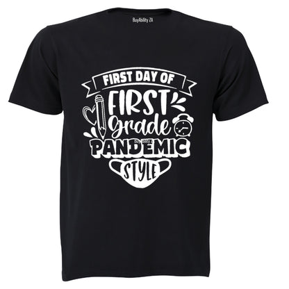 First Grade - Pandemic Style - Kids T-Shirt
