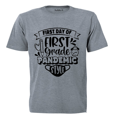 First Grade - Pandemic Style - Kids T-Shirt