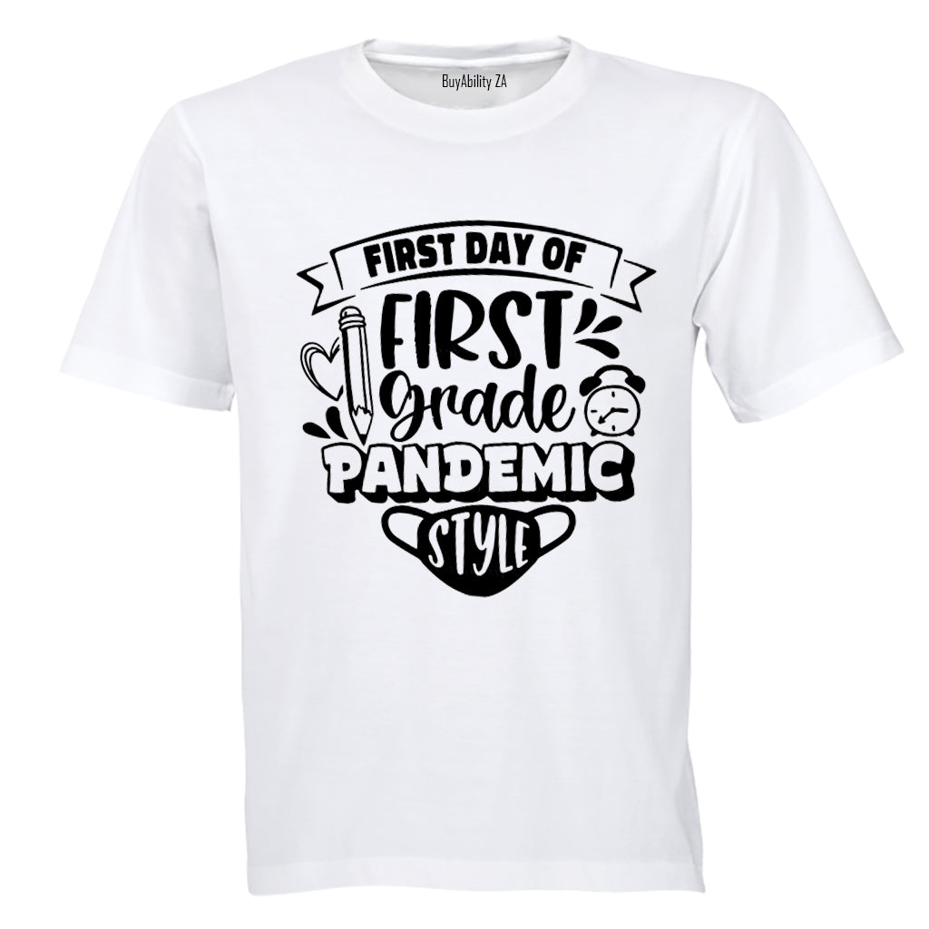 First Grade - Pandemic Style - Kids T-Shirt