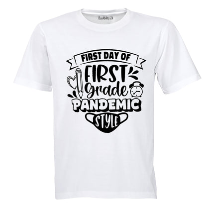 First Grade - Pandemic Style - Kids T-Shirt