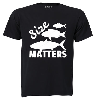 Size Matters - Fishing - Adults - T-Shirt