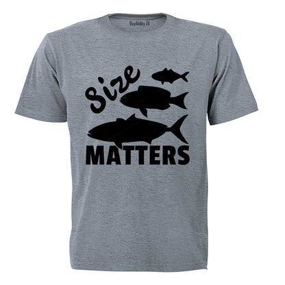 Size Matters - Fishing - Adults - T-Shirt