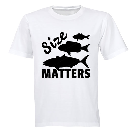 Size Matters - Fishing - Adults - T-Shirt - BuyAbility South Africa