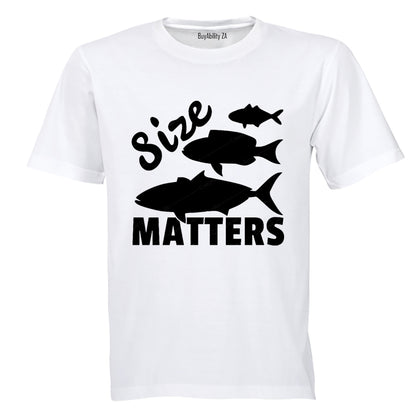 Size Matters - Fishing - Adults - T-Shirt