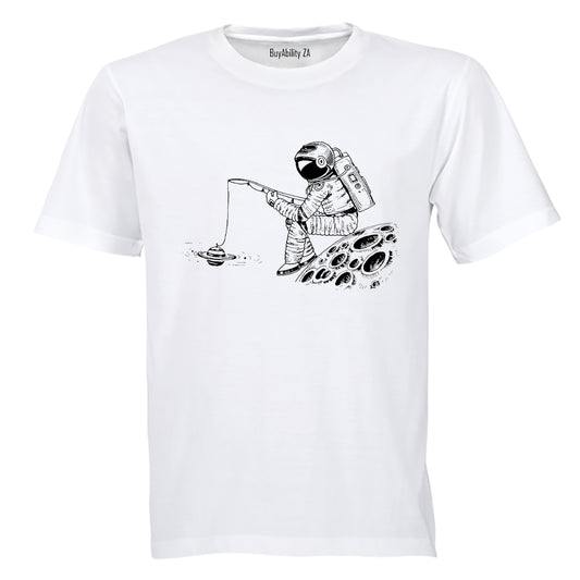 Fishing Astronaut - Adults - T-Shirt - BuyAbility South Africa