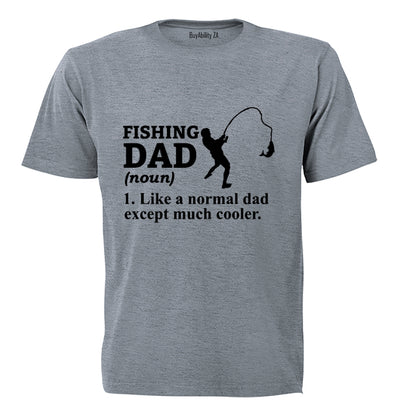 Fishing Dad Definition - Adults - T-Shirt