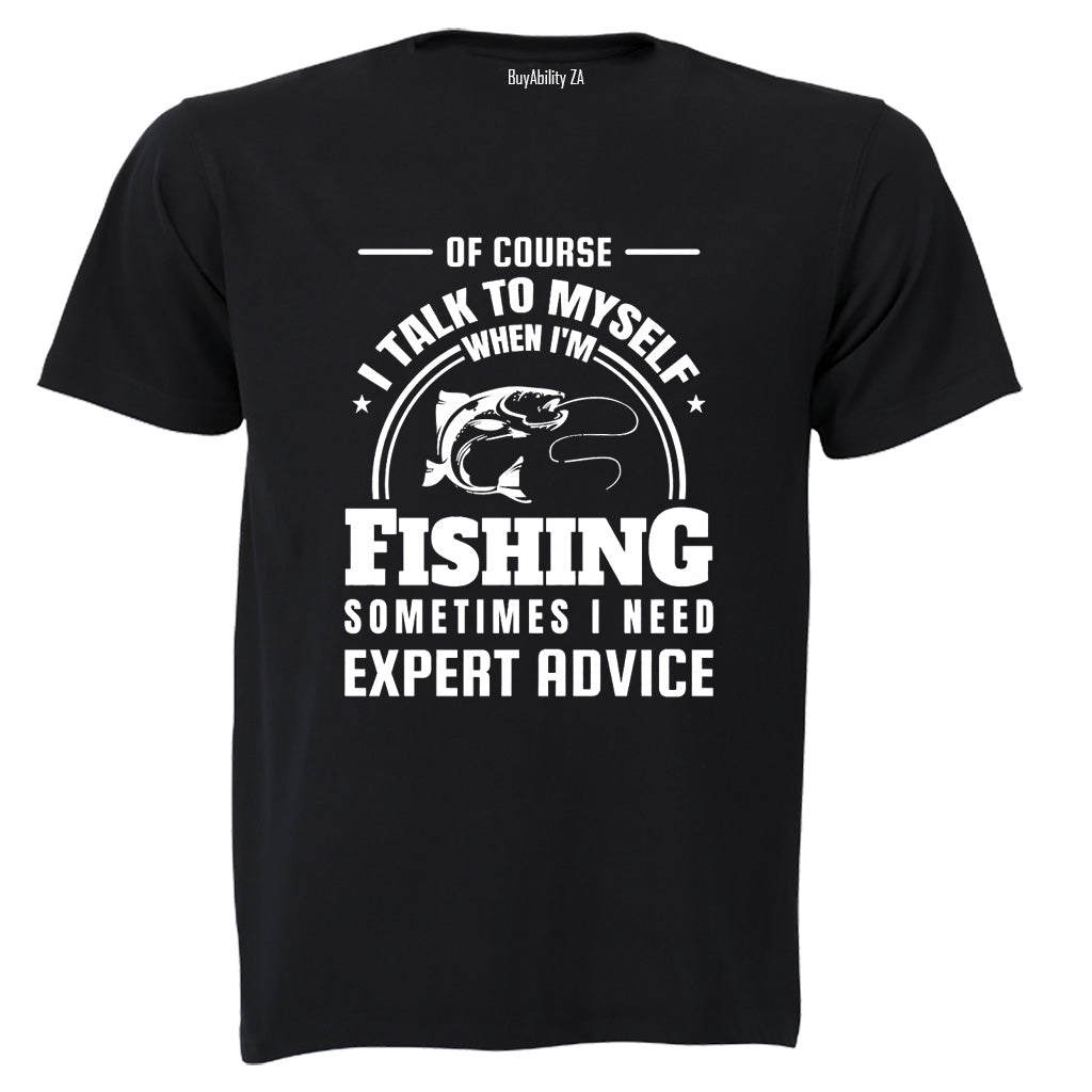 Fishing Expert Advice - Adults - T-Shirt - BuyAbility South Africa