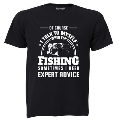 Fishing Expert Advice - Adults - T-Shirt - BuyAbility South Africa