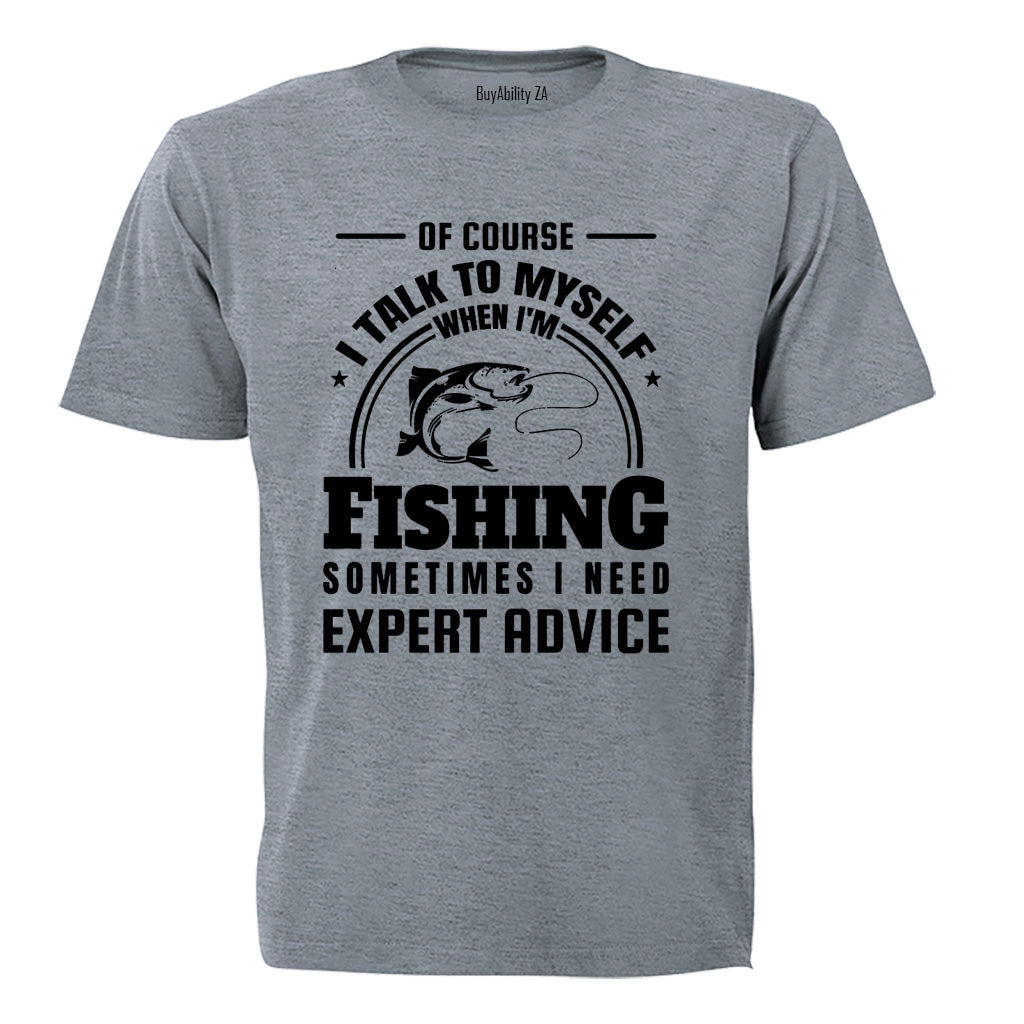 Fishing Expert Advice - Adults - T-Shirt - BuyAbility South Africa